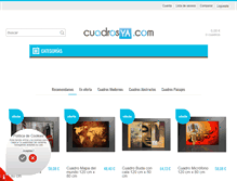 Tablet Screenshot of cuadrosya.com